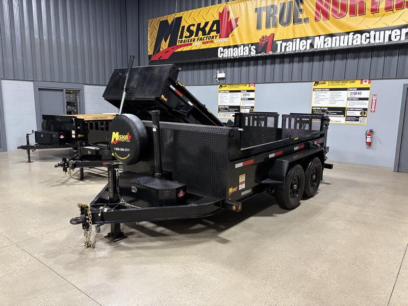 2025 Miska 7 Ton Contractor Dump Trailer